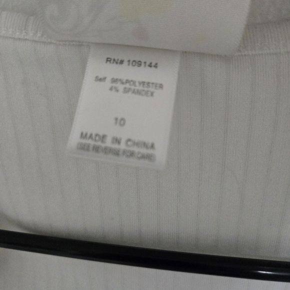 White Ribbed Kids Sweater - Picture 4 of 4